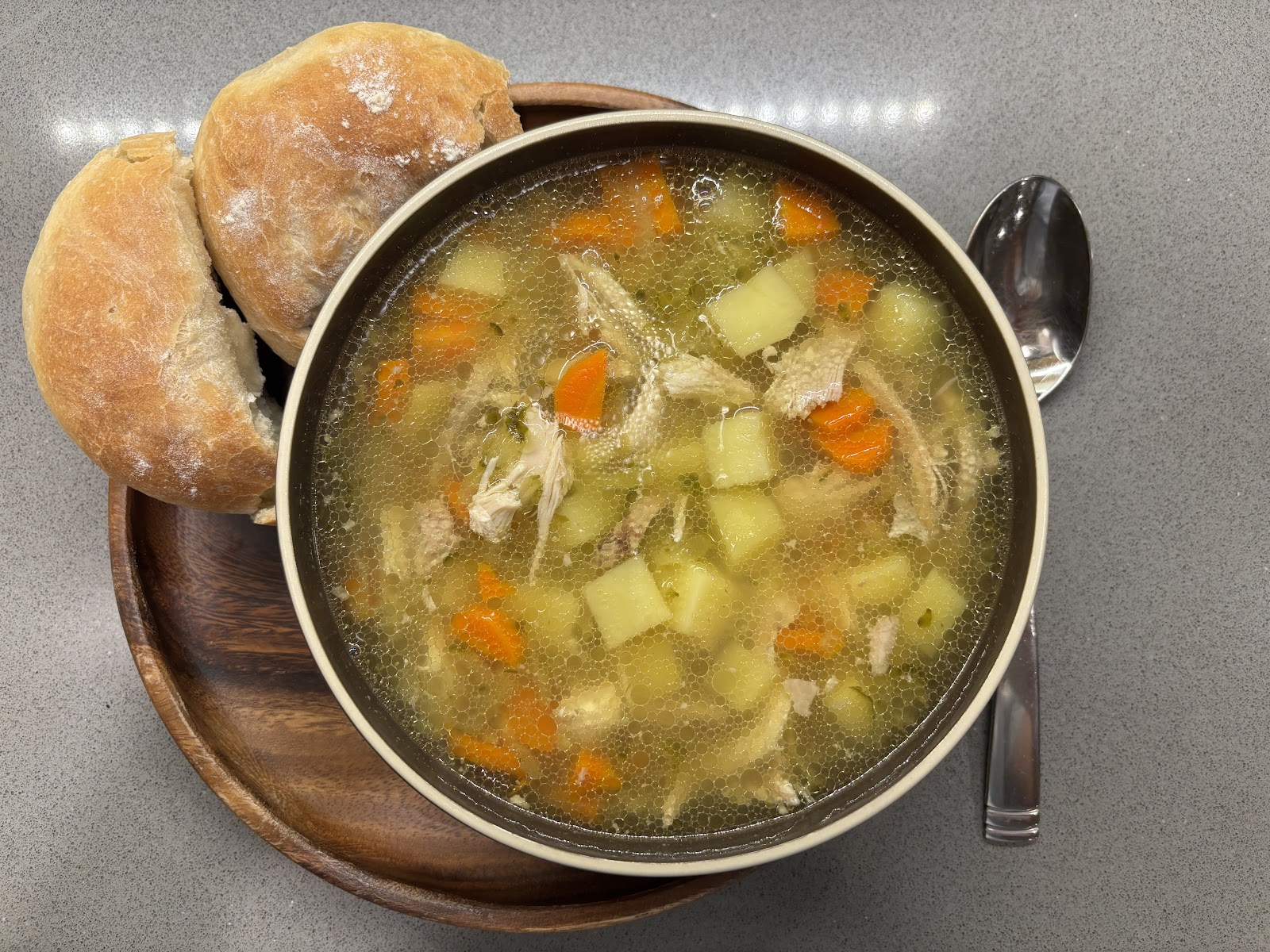 Polish pickle soup