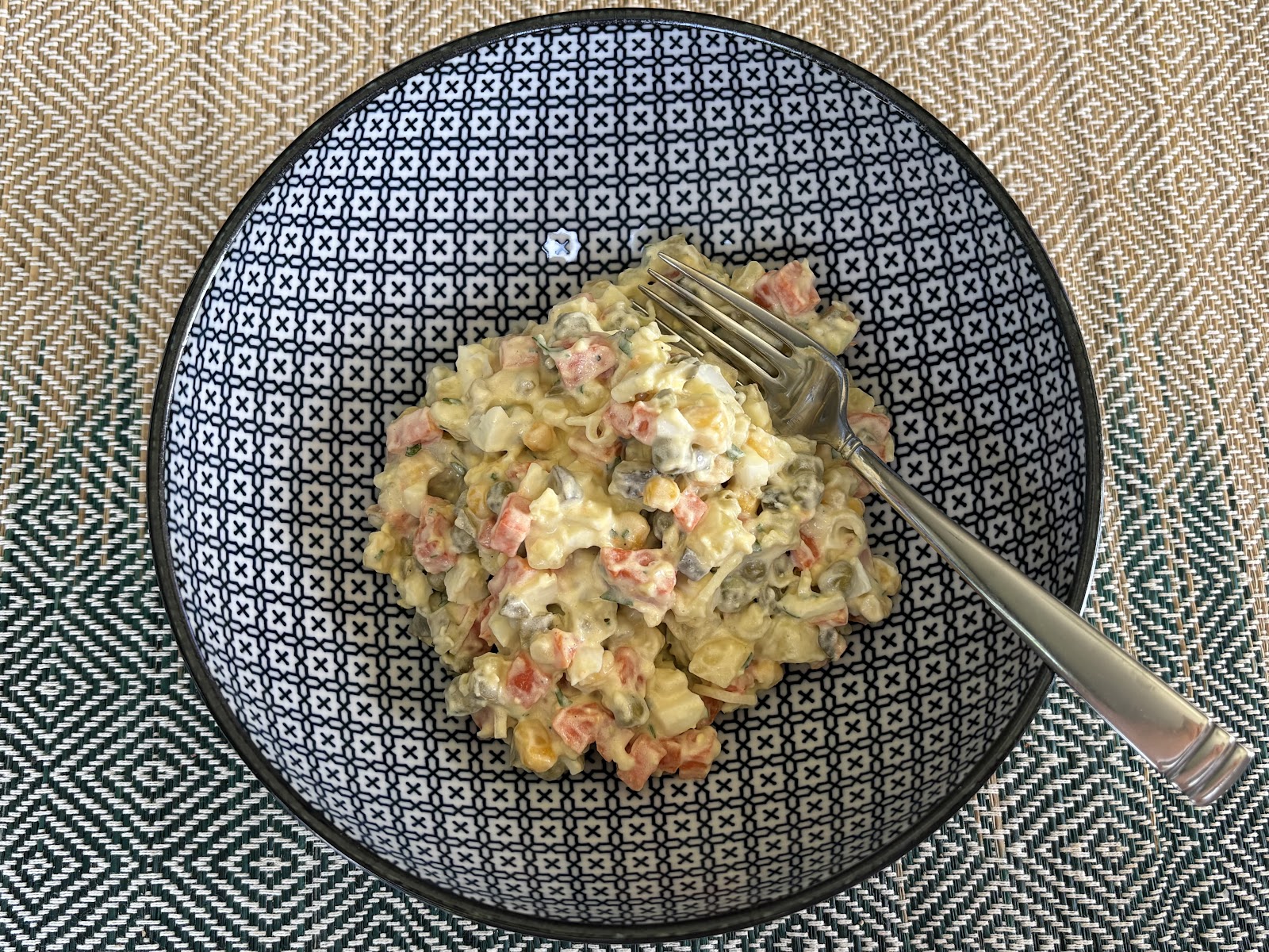 Polish veggie salad