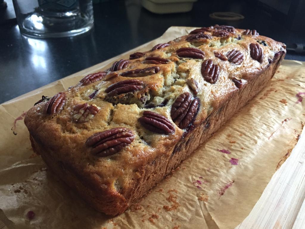 Blueberry banana bread