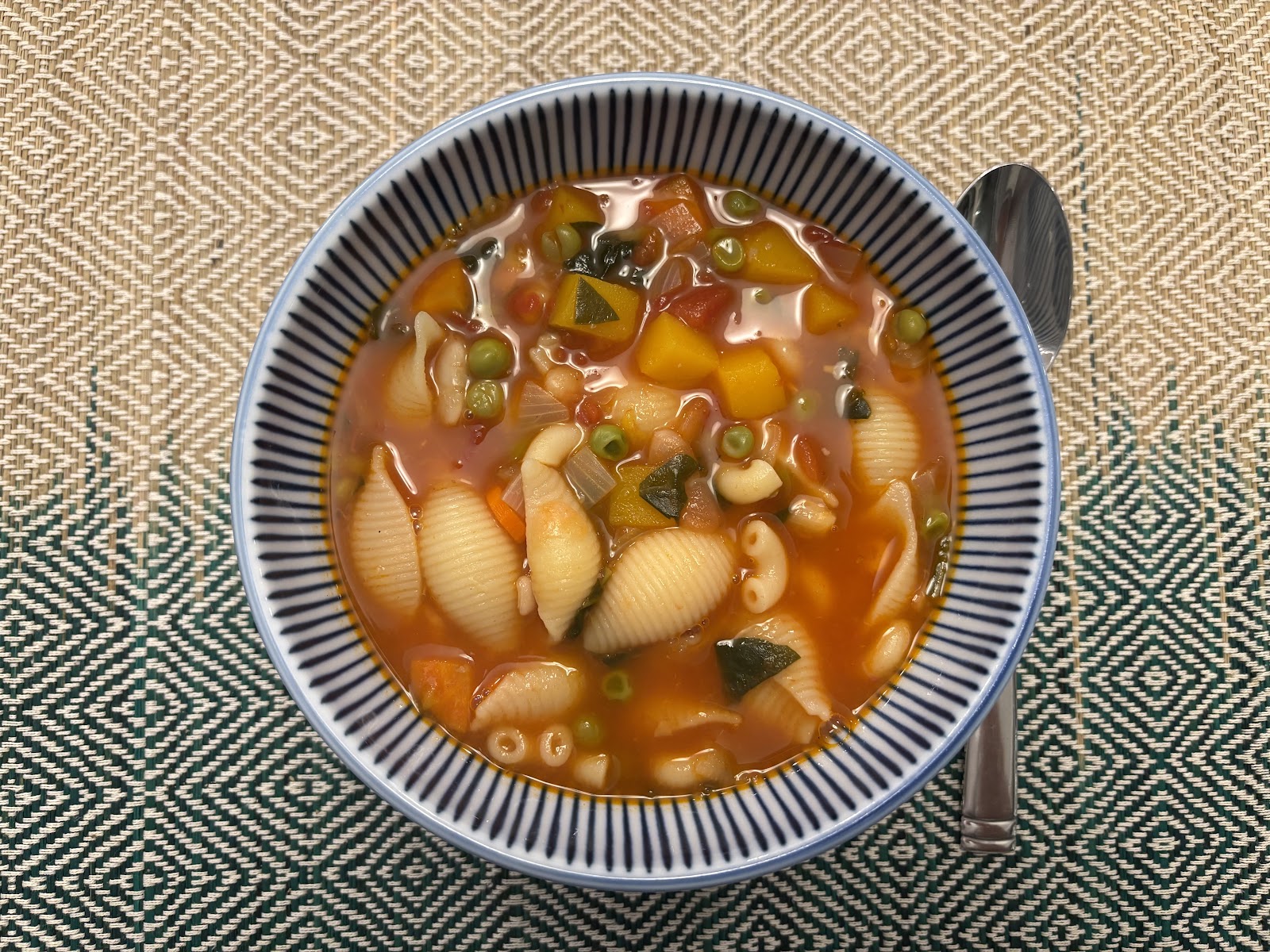 Butternut squash minestrone