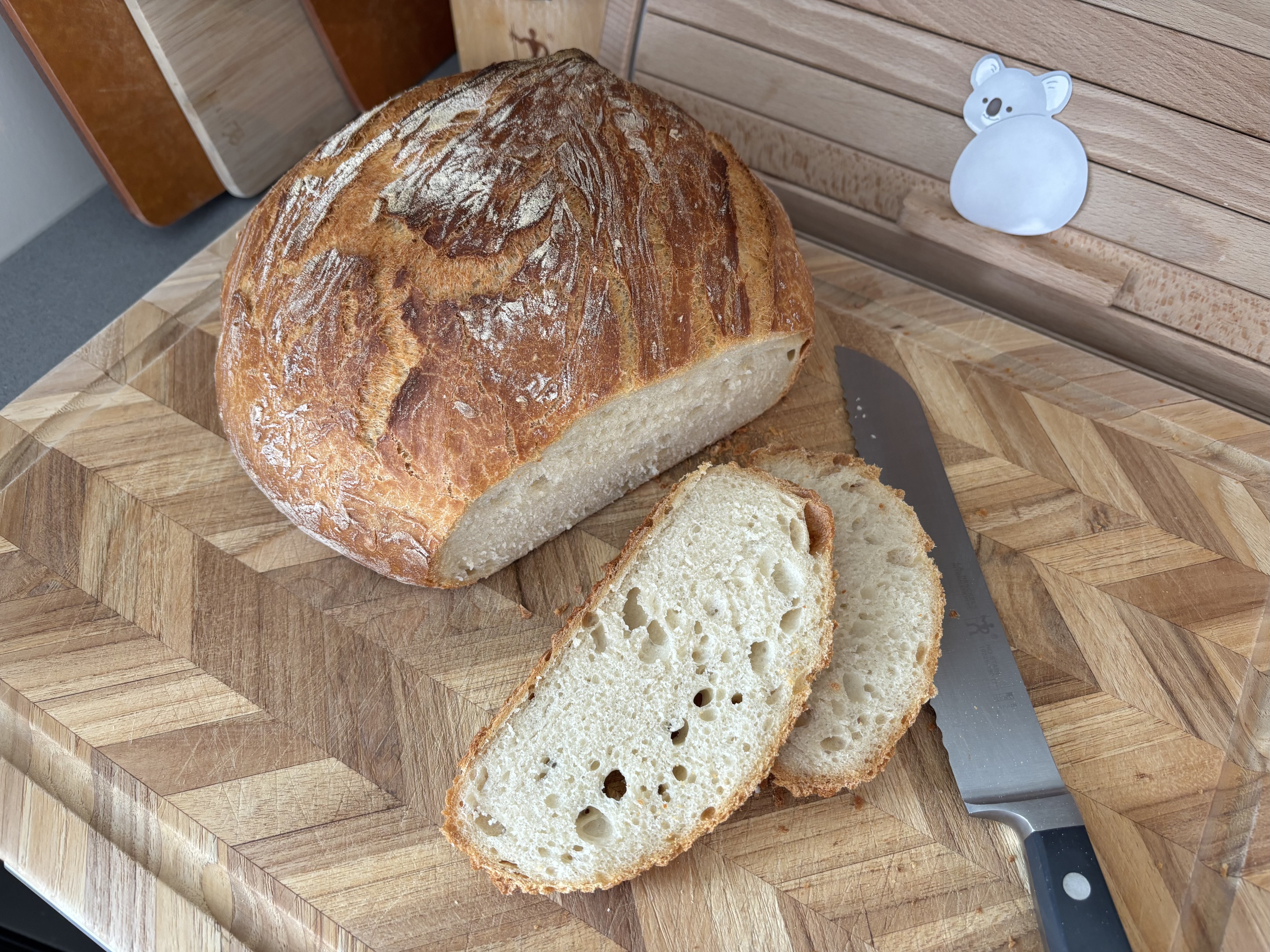 Homemade bread