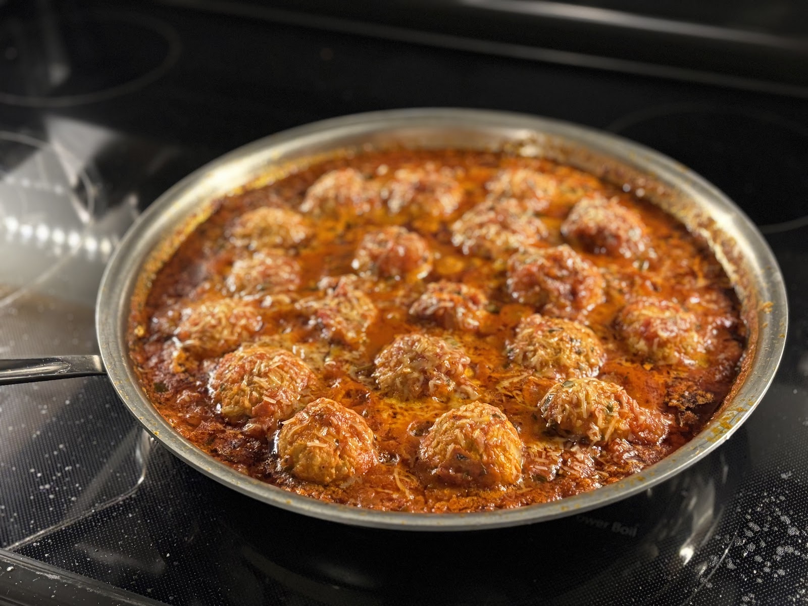 Turkey meatballs in a tomato sauce